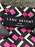 Lane Bryant 100% Polyester Polka Dots Pink Short Sleeve Blouse Size 22 - 24 Plus - photo 7