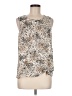 Rose + Olive 100% Polyester Ivory Sleeveless Blouse Size M - photo 1