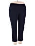 Alfred Dunner Solid Blue Active Pants Size 20 - photo 1