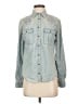 Express 100% Cotton Blue Denim Jacket Size XS - photo 1