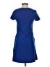 Aqua Solid Blue Casual Dress Size S - photo 2