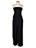 LOFT Beach Solid Black Jumpsuit Size M - photo 1