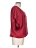 Zeagoo 100% Polyester Burgundy Short Sleeve Blouse Size L - photo 4