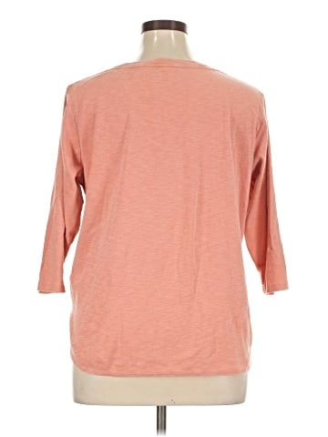 KIRKLAND Signature 3/4 Sleeve Top (view 2)