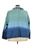 Chaps Blue Green Poncho Size 3X - photo 1