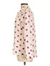 Zoe & Sam 100% Silk Polka Dots Ivory Long Sleeve Silk Top Size L - photo 5
