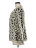 XOXO Animal Print Ivory Cardigan Size M - photo 5