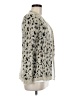 XOXO Animal Print Ivory Cardigan Size M - photo 4