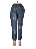MADE IN ITALY Floral Blue Casual Pants Size Lg - XL - photo 1