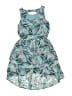 H&M 100% Polyester Tropical Teal Dress Size 10 - 11 - photo 2