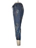 MADE IN ITALY Floral Blue Casual Pants Size Lg - XL - photo 5