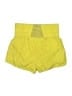 FP Movement 100% Polyamide Solid Yellow Shorts Size L - photo 2