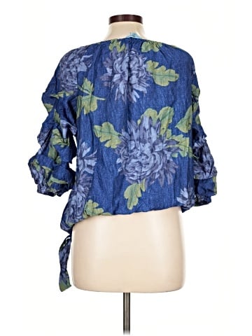 CeCe 3/4 Sleeve Blouse (view 2)