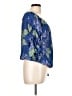 CeCe Blue 3/4 Sleeve Blouse Size L - photo 4