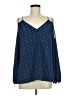 Crescent 100% Polyester Blue Tank Top Size M - photo 1