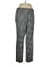Peter Nygard Houndstooth Black Casual Pants Size 14 - photo 1