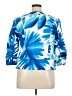 Coldwater Creek Print Blue Jacket Size 16 - photo 2