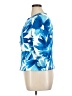 Coldwater Creek Print Blue Jacket Size 16 - photo 5