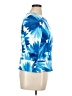 Coldwater Creek Print Blue Jacket Size 16 - photo 4
