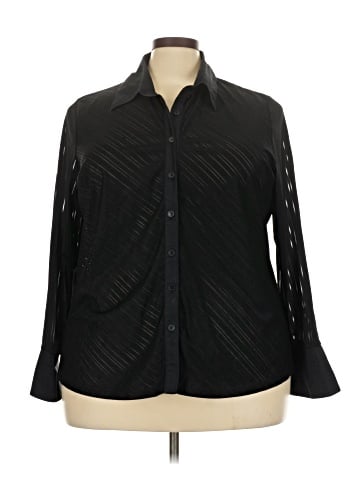 Lane Bryant Long Sleeve Blouse (view 1)
