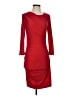 Juicy Couture Solid Red Cocktail Dress Size S - photo 1