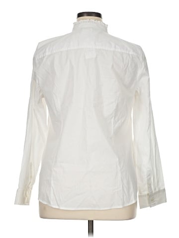 J.Crew Factory Store Long Sleeve Button-Down Shirt (view 2)