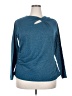 Liz Claiborne Teal Long Sleeve Top Size XXL - photo 1