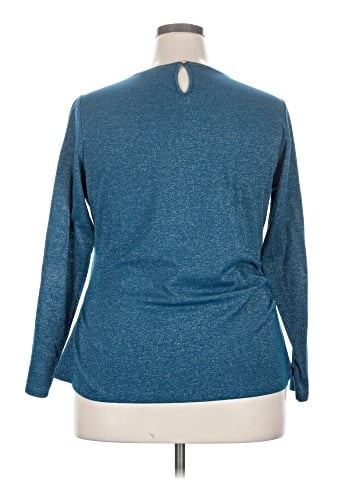Liz Claiborne Long Sleeve Top (view 2)