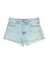 Madewell Blue Denim Shorts Size 27 waist - photo 1