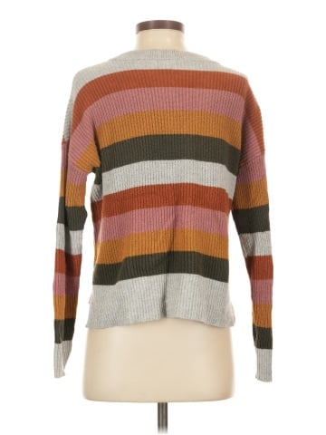 Madewell Patch Pocket Pullover Sweater in Walton Stripe (view 2)