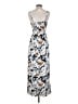 Lulus 100% Polyester Floral Silver Gray Cocktail Dress Size S - photo 2