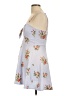 Forever 21 Floral Gray Casual Dress Size L - photo 5