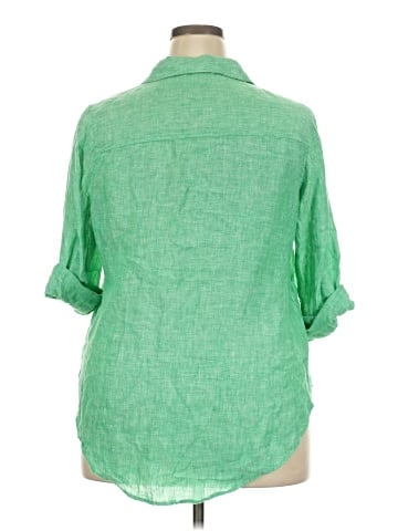 Lilly Pulitzer 3/4 Sleeve Button-Down Shirt (view 2)