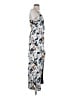 Lulus 100% Polyester Floral Silver Gray Cocktail Dress Size S - photo 4