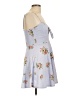 Forever 21 Floral Gray Casual Dress Size L - photo 4