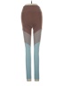 Outdoor Voices Color Block Brown Active Pants Size XS - photo 2