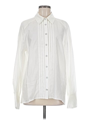CAbi Long Sleeve Button-Down Shirt (view 1)