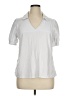 ModCloth Silver Short Sleeve Polo Size 1X - photo 1