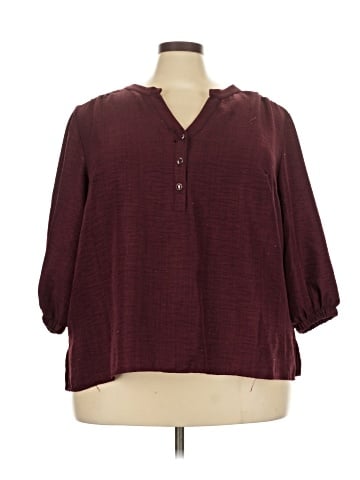 Olivia & Martin 3/4 Sleeve Blouse (view 1)