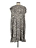 Flax Animal Print Gray Casual Dress Size 4 (P) - photo 2