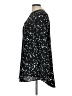 Gianni Bini Stars Black 3/4 Sleeve Blouse Size L - photo 5
