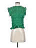 Glam Green Sleeveless Blouse Size S - photo 1