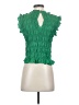 Glam Green Sleeveless Blouse Size S - photo 2