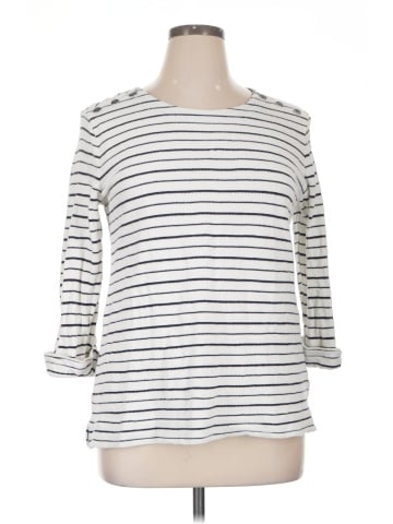 Croft & Barrow 3/4 Sleeve Top (view 1)