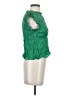 Glam Green Sleeveless Blouse Size S - photo 4