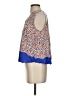 Maeve 100% Rayon Multi Color Blue Sleeveless Blouse Size S - photo 5