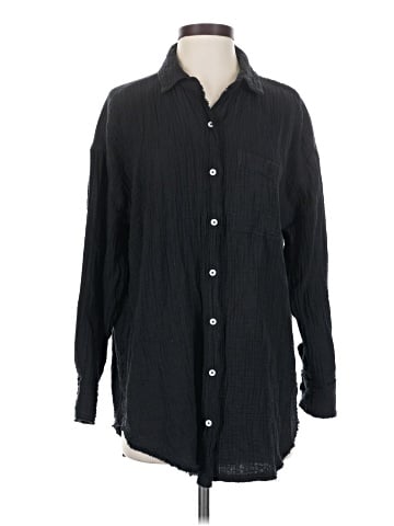 Aerie Long Sleeve Button-Down Shirt (view 1)