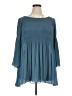 Soft Surroundings 100% Polyester Teal Casual Dress Size XL - photo 1