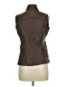 MICHAEL Michael Kors 100% Leather Brown Vest Size M - photo 2
