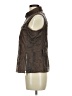 MICHAEL Michael Kors 100% Leather Brown Vest Size M - photo 5